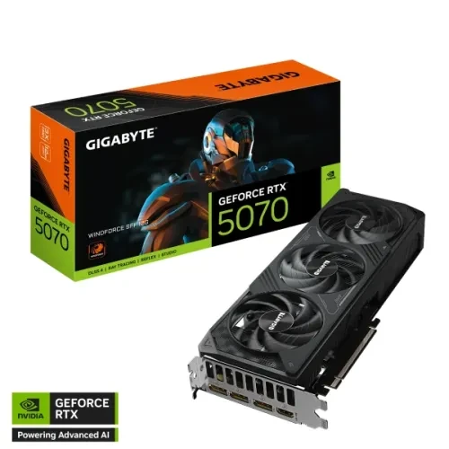Gigabyte GeForce RTX 5070 WINDFORCE SFF 12GB GDDR7 Graphics Card